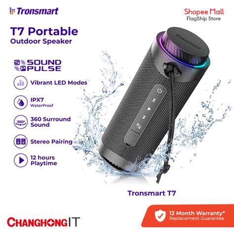 Tronsmart T7 Portable Bluetooth Speakers with 30W 360° .